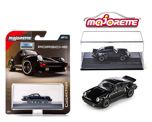 Porsche 930 Turbo de 1975 - Noir - Majorette 1:64 - 8505001021 - Passion Diecast 
