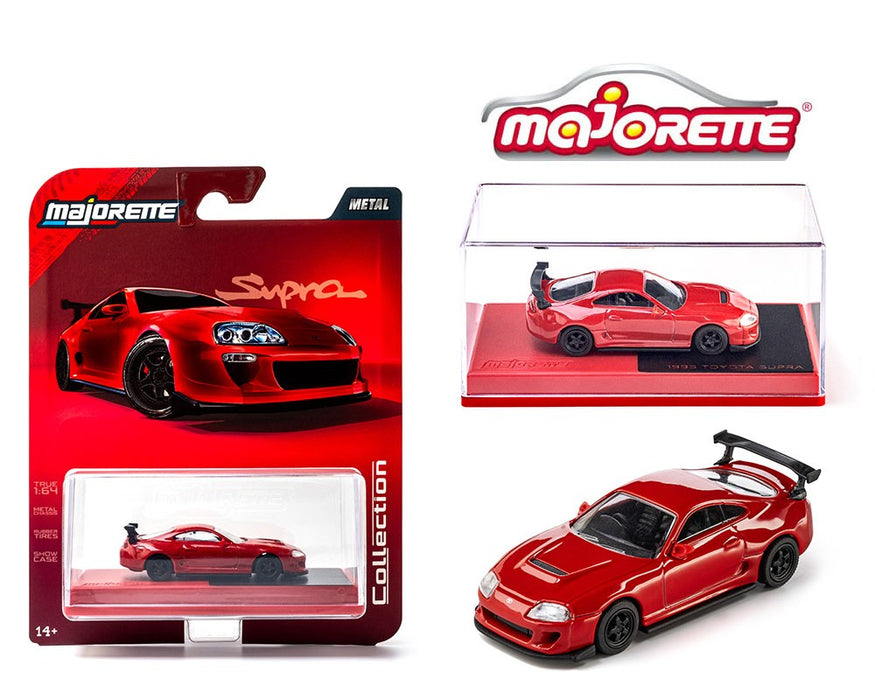 Toyota Supra 1995 - Rouge - Majorette 1:64 - 8505001023 - Passion Diecast 