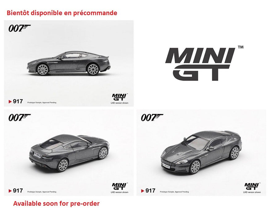  James Bond 007 Aston Martin DBS Casino Royale - English Packaging - Mini GT - 1:64 - MGT00917-007E Passion Diecast