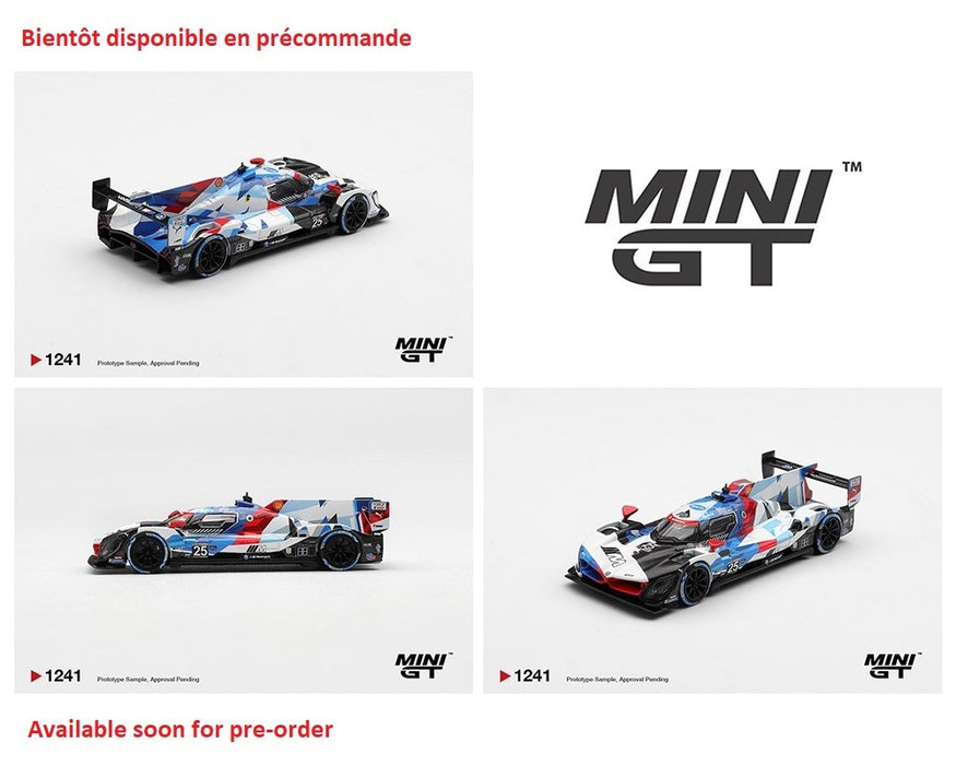 BMW M Hybrid V8 GTP No.25 BMW M Team RLL 2024 IMSA Daytona 24 Hrs - Mini GT - 1:64 - MGT01241 Passion Diecast