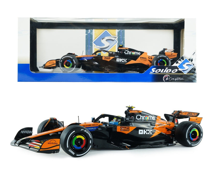 McLaren MCL39 No 4 Norris Australie 2025 - Solido - 1/18 - S1818701 - Passion Diecast 