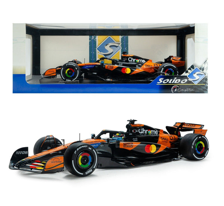 McLaren MCL39 No 81 Piastri Chine 2025 - Solido - 1/18 - S1818702 - Passion Diecast 