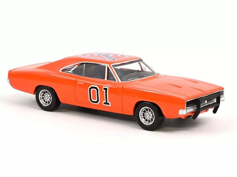 1969 Dodge Charger 01 "General Lee" Orange  Norev 1/43  950011