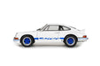 PORSCHE 911 RSR WHITE & BLUE CARRERA STRIPES 1973 - Solido - 1/18 - S1801119 - Passion Diecast 