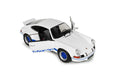 PORSCHE 911 RSR WHITE & BLUE CARRERA STRIPES 1973 - Solido - 1/18 - S1801119 - Passion Diecast 