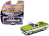 1972 Chevrolet C-10 Short Bed Custom - Mustard Yellow with White Two-Tone - Greenlight 1/64 - GL-1352002