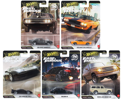 Hot Wheels 1:64 Fast & Furious 25Th Anniversary Premium 2026 Q Assortment SET OF 10 CARS - HNW46-956Q Passion Diecast