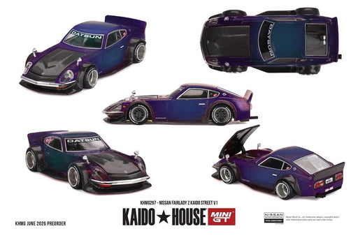 Nissan Fairlady Z Kaido Street V1 - Mini GT & Kaido★House 1/64 - KHMG297 Passion Diecast