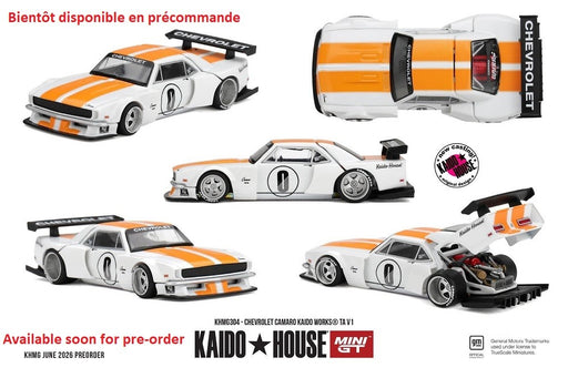 Chevrolet Camaro KAIDO WORKS TA V1 - Mini GT & Kaido★House 1/64 - KHMG304 Passion Diecast