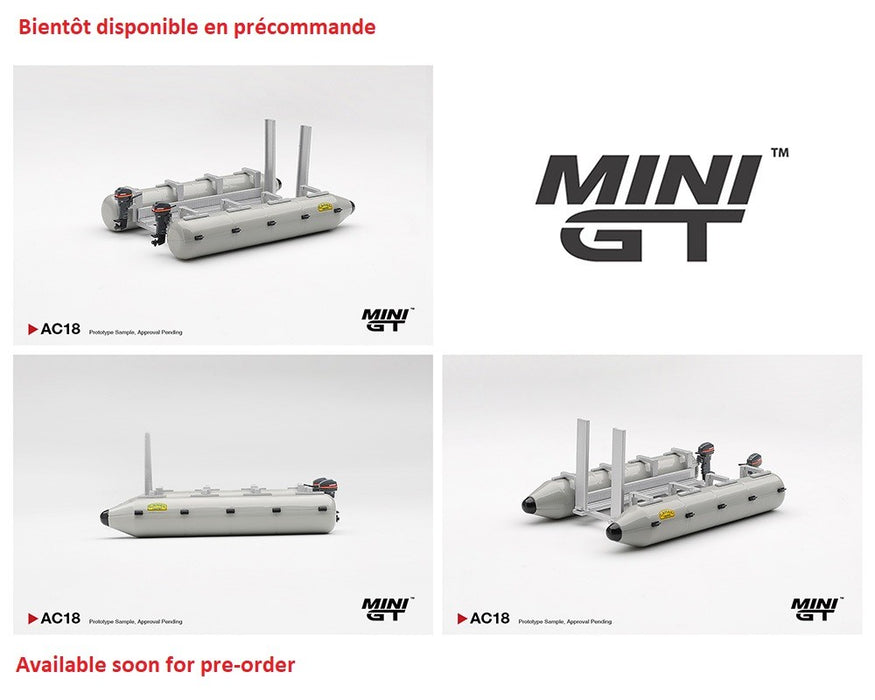 Camel Trophy Pontoon Raft - Mini GT - 1:64 - MGTAC18 Passion Diecast