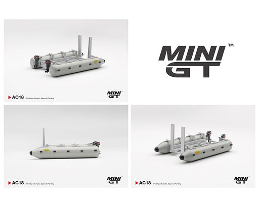 Camel Trophy Pontoon Raft - Mini GT - 1:64 - MGTAC18 Passion Diecast