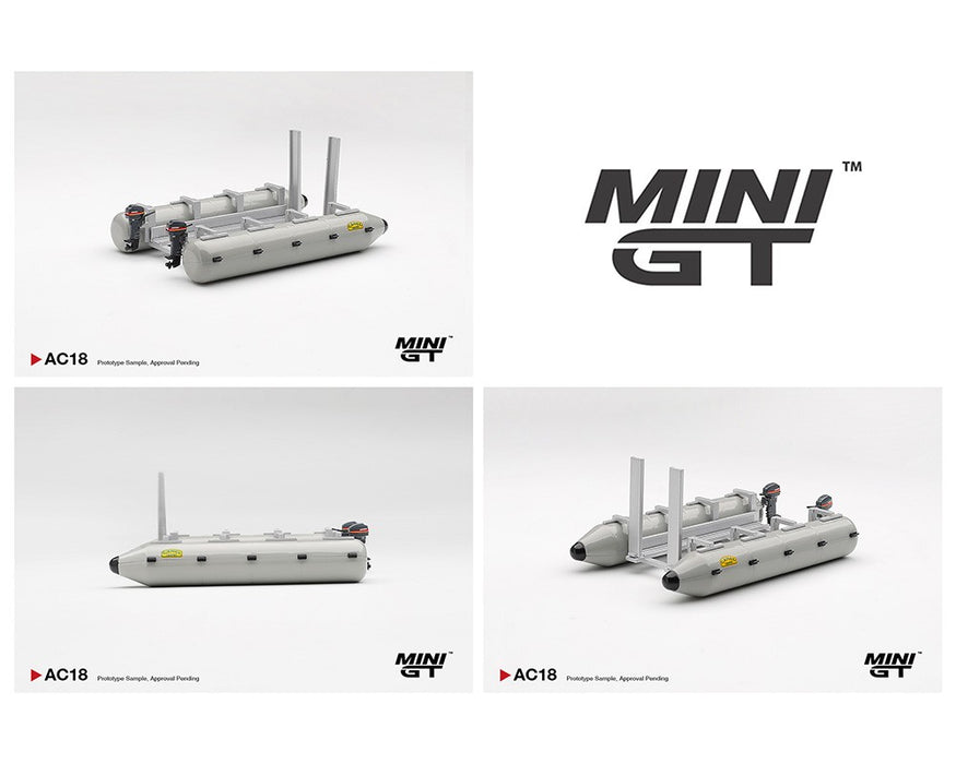 Camel Trophy Pontoon Raft - Mini GT - 1:64 - MGTAC18 Passion Diecast