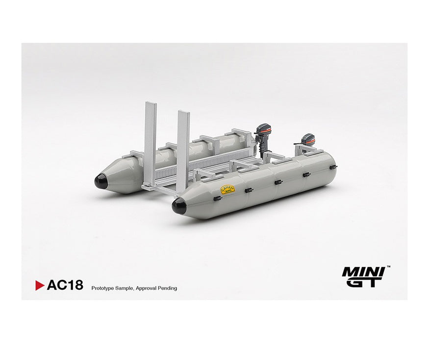 Camel Trophy Pontoon Raft - Mini GT - 1:64 - MGTAC18 Passion Diecast