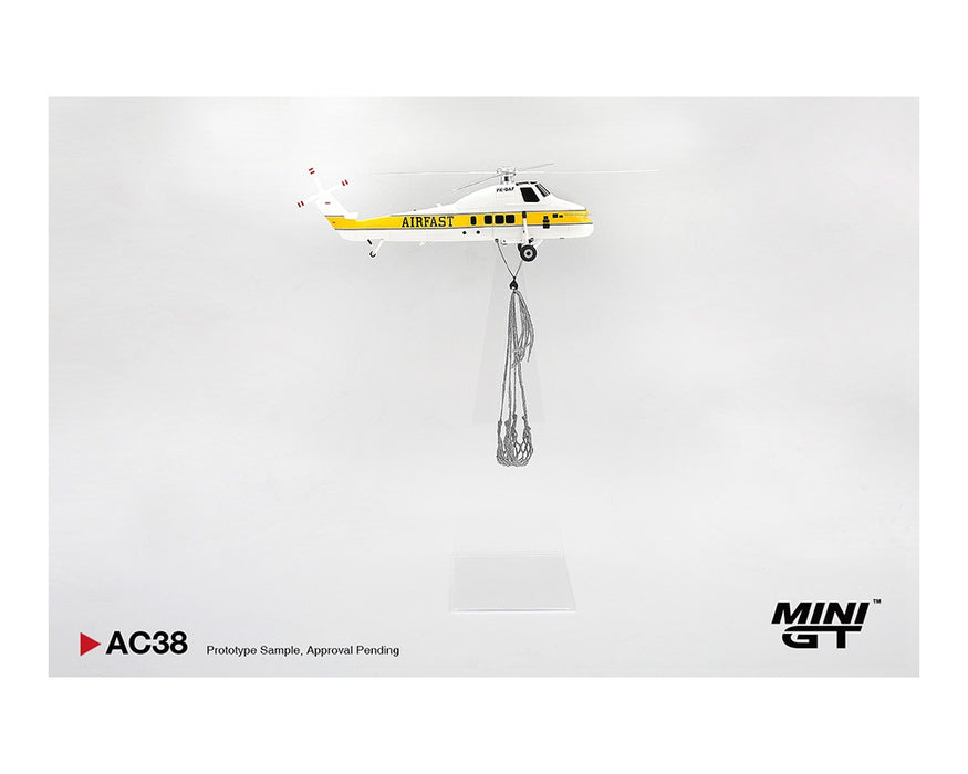 Sikorsky S58T Helicopter 1985 Camel Trophy - Mini GT - 1:64 - MGTAC38 Passion Diecast