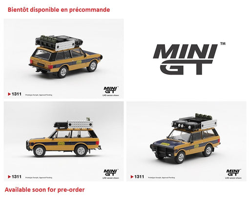 Range Rover 1981 Camel Trophy Sumatra N.Sudmann & F.Hofmann - Mini GT - 1:64 - MGT01311 Passion Diecast