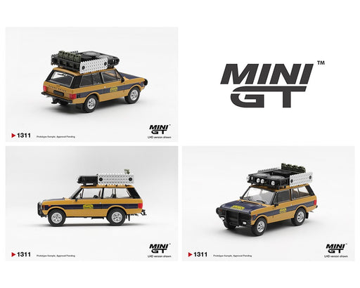Range Rover 1981 Camel Trophy Sumatra N.Sudmann & F.Hofmann - Mini GT - 1:64 - MGT01311 Passion Diecast