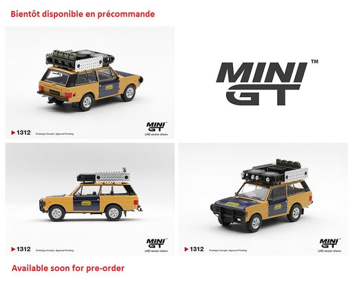 Range Rover 1981 Camel Trophy Sumatra H.Fischer & W.Bays - Mini GT - 1:64 - MGT01312 Passion Diecast