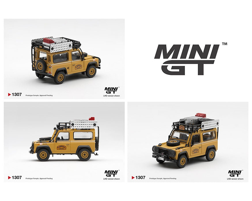 Land Rover Defender 90 1985 Camel Trophy Borneo Team Japan - Mini GT - 1:64 - MGT01307 Passion Diecast