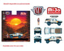 Diorama Series 1985 Toyota Truck 4×4 with Camper Shell with Female Camper Figure - M2 Machine - 1:64 - 67500-MJS06