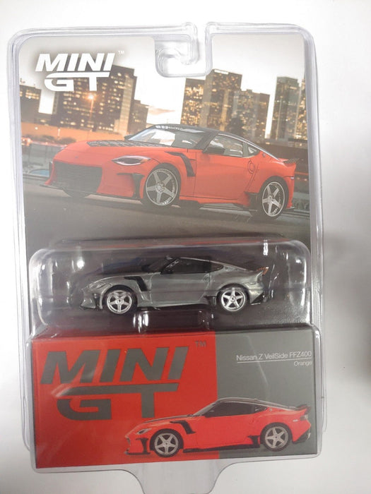 CHASE CAR Nissan Z VeilSide FFZ400 Orange - Mini GT - 1:64 - MGT00989GR Passion Diecast