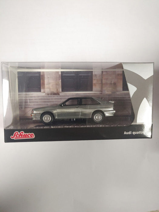 CHASE CAR Audi Quattro - Argent - Tarmac Works - 1/64 - T64S-025-SLGR Passion Diecast