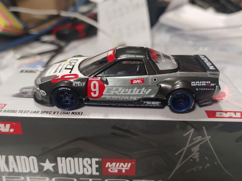CHASE CAR Honda NSX Kaido Test Car Spec V1 - Mini GT - 1/64 - KHMG190GR
