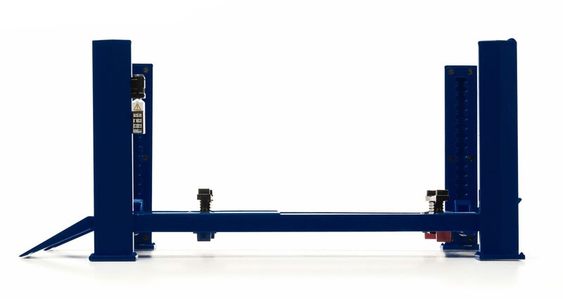(Preorder) Manual Four-Post Lift in Blue - Greenlight - 1/18 - 12884