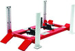 Manual Four-Post Lift in Red And White - Greenlight - 1/18 - 12888 - Passion Diecast 