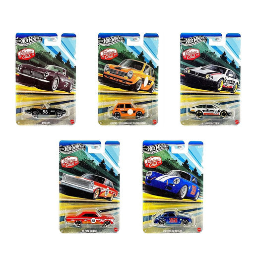 (Preorder) Hot Wheels 1:64 Vintage Racing Club  Silver Series J 2025 Assortment SET OF 10 CARS - HRT81-956J