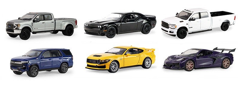 Auto Mall Series 8 Previously Showroom Floor Series - Assortment - 1/64 Greenlight - 68080 Passion Diecast