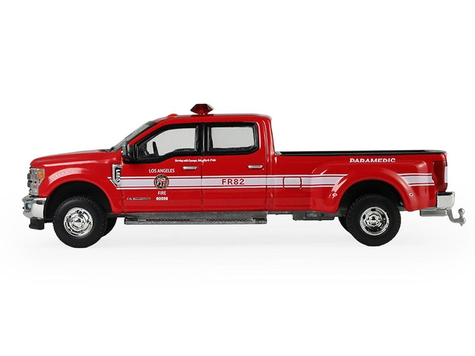2018 Ford F-350 - Los Angeles Fire Department - Fire Rescue Series 5 - 1/64 Greenlight - 67070 F