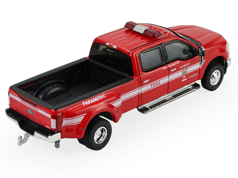 2018 Ford F-350 - Los Angeles Fire Department - Fire Rescue Series 5 - 1/64 Greenlight - 67070 F