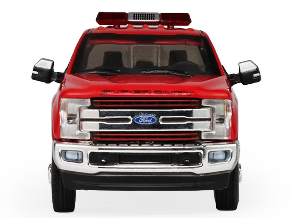 2018 Ford F-350 - Los Angeles Fire Department - Fire Rescue Series 5 - 1/64 Greenlight - 67070 F