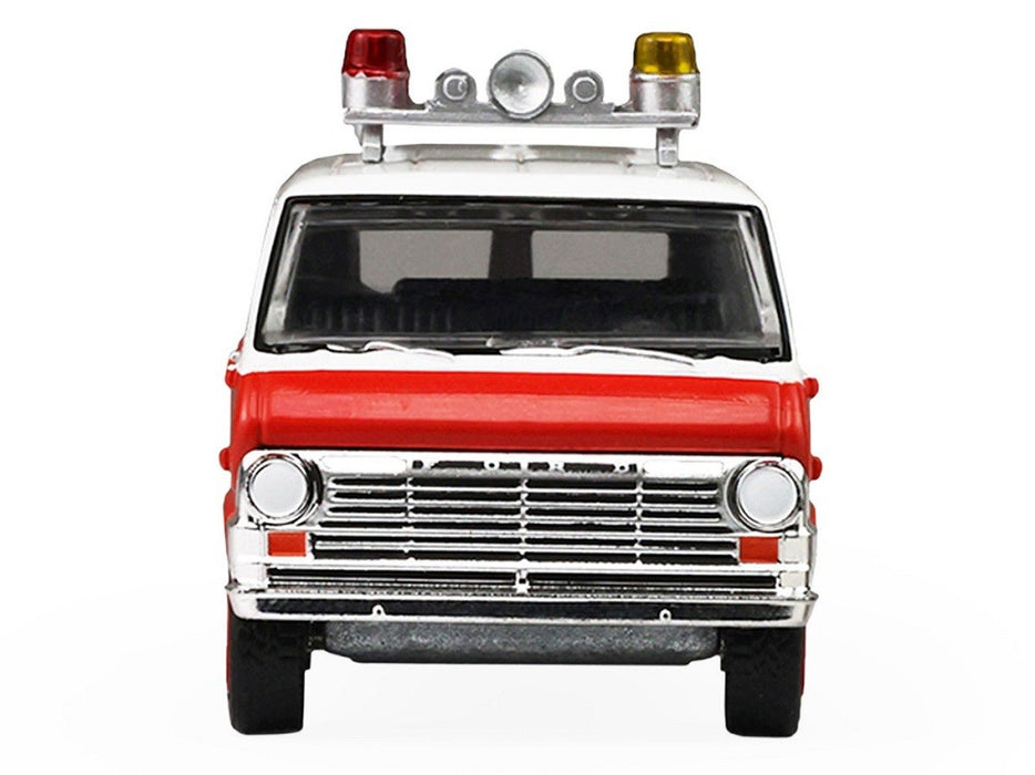 1969 Ford Econoline Ambulance - Los Angeles Fire Department - Fire Rescue Series 5 - 1/64 Greenlight - 67070 B