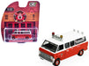 1969 Ford Econoline Ambulance - Los Angeles Fire Department - Fire Rescue Series 5 - 1/64 Greenlight - 67070 B