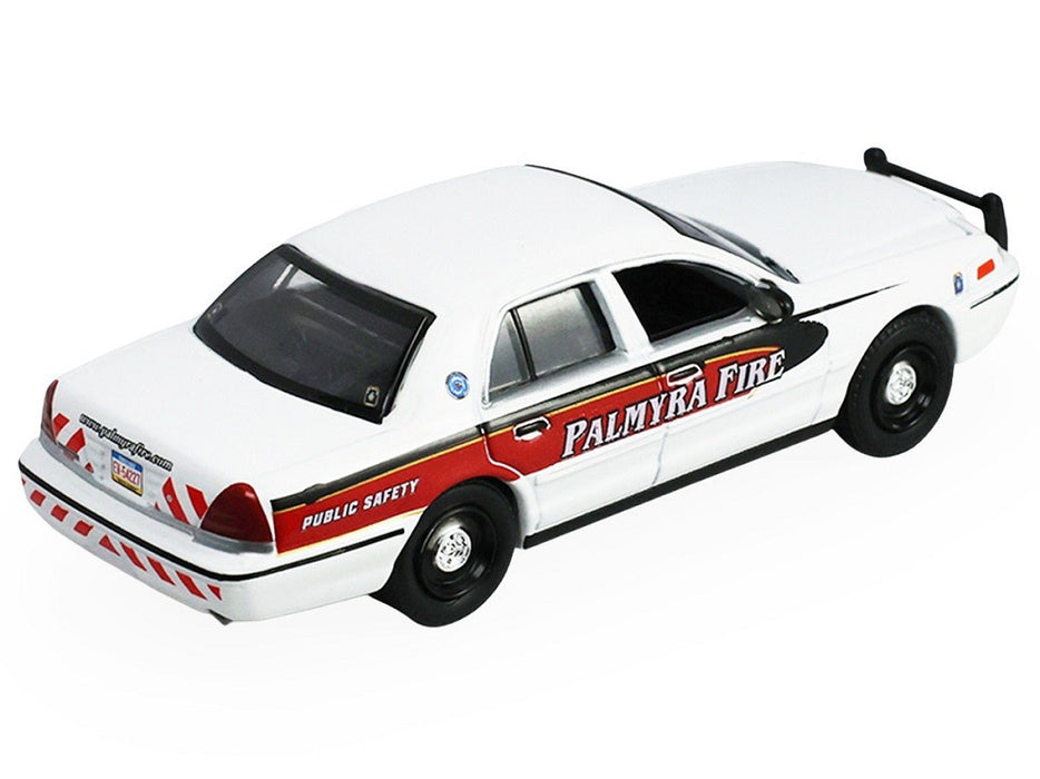 2011 Ford Crown Victoria - Palmyra, Pennsylvania Fire Department - Fire Rescue Series 5 - 1/64 Greenlight - 67070 A