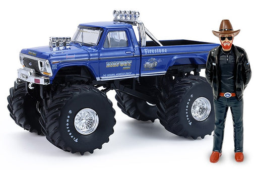 Bigfoot No.1 - 1979 Ford F-250 Monster Truck Figure - Hobby Exclusive - 1/64 Greenlight - 30544