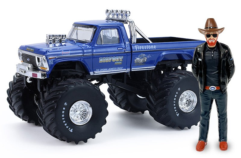 Bigfoot No.1 - 1979 Ford F-250 Monster Truck Figure - Hobby Exclusive - 1/64 Greenlight - 30544