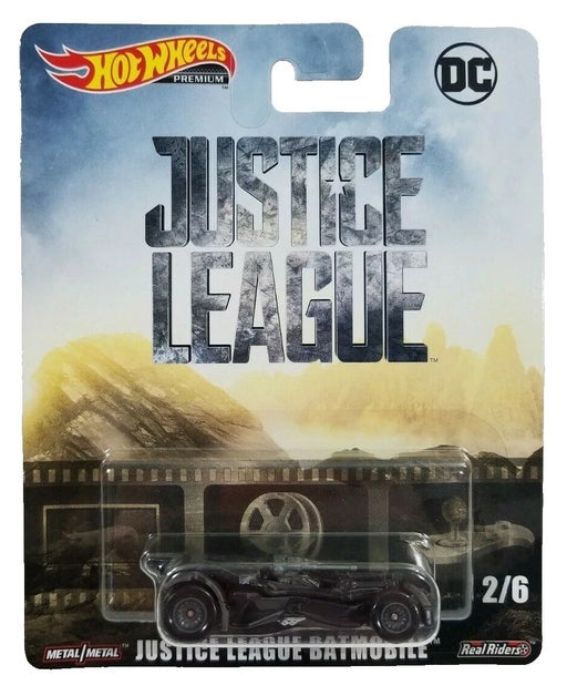 (Web Only) Justice League Batmobile - Hot Wheels 1:64 - FYP56