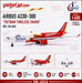 VietJet Airbus A330-300 "Vietnam Timeless Charm" / VN-A814 / JC Wings / 1:400 / XX40272