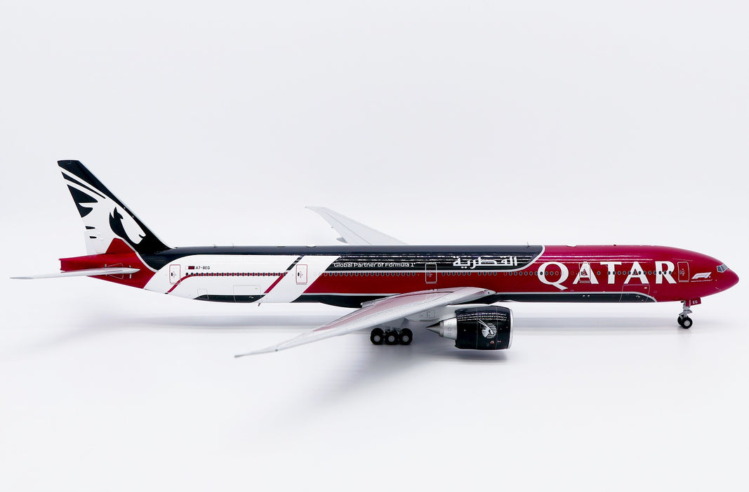 Qatar Airways Boeing 777-300ER "Formula 1" / A7-BEG /  JC Wings / 1:200 /XX20874