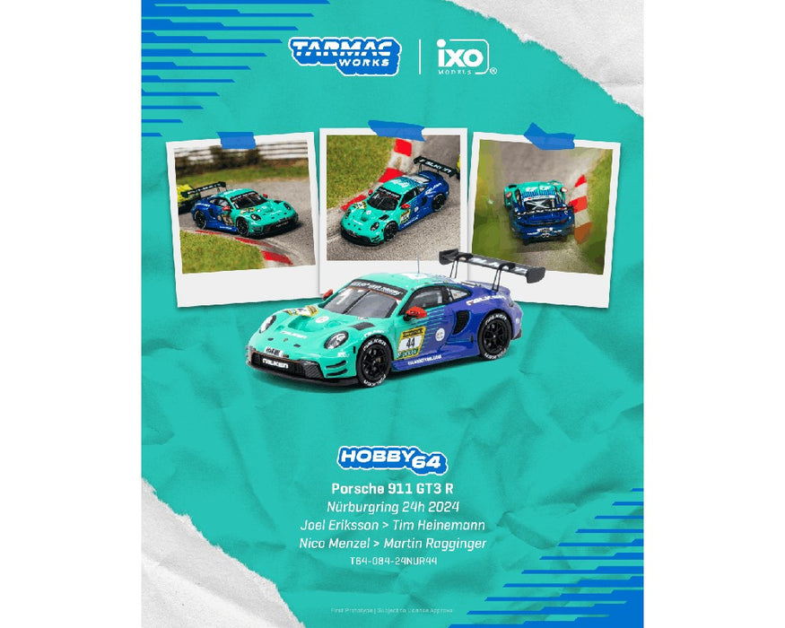 Porsche 911 GT3 R Nürburgring 24h 2024 - Tarmac Works - 1/64 - T64-084-24NUR44 Passion Diecast
