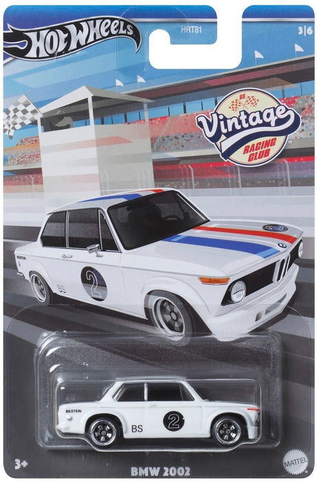 Vintage Grand Prix 2024 - BMW 2002 White - Hot Wheels 1:64 - HRV02