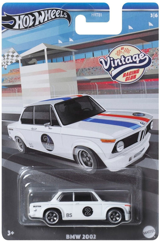 Vintage Grand Prix 2024 - BMW 2002 White - Hot Wheels 1:64 - HRV02