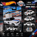 Vintage Grand Prix 2024 - BMW 2002 White - Hot Wheels 1:64 - HRV02