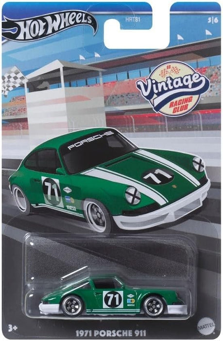 Vintage Grand Prix 2024 - 1971 Porsche 911 Green  - Hot Wheels 1:64 - HRV03