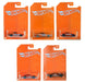 Hot Wheels 1:64 Orange And Blue EMC Exclusive 2021 A Assortment Set of 5 pcs - GRR35-956B  - Passion Diecast