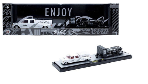 1987 Ford F-350 Truck & 1966 Ford GT40 MK2 - M2 1/64 - 56000-S05 C Psssion Diecast