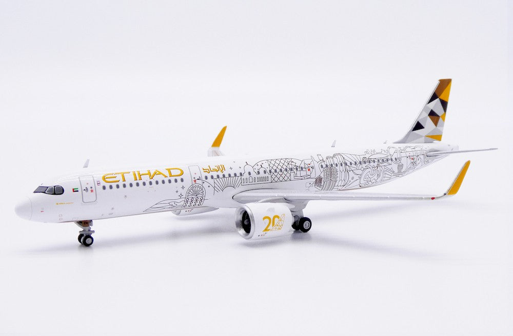 Ethiad Airways Airbus A321neo "20 Years" / A6-AEN /  JC Wings / 1:400 / XX40287