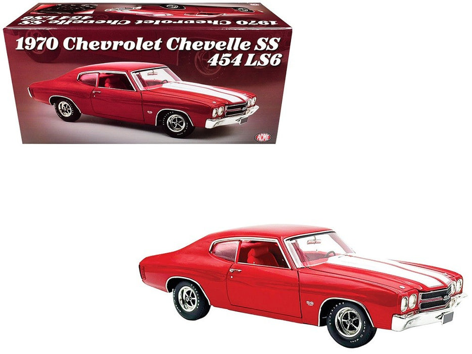 1970 Chevrolet Chevelle SS 454 LS6 in Cranberry Red - ACME - 1/18 - A1805530 Passion Diecast 
